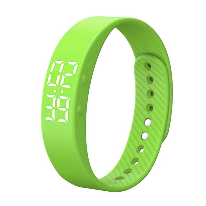 

Waterproof Adjustable Wristband Calorie Monitor Step Counter Pedometer Smart Bracelet Message Remind Watch Sleep Monitor Alarm