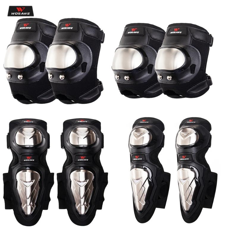 

WOSAWE Motorcycles Knee Protection Pads Elbow Pads Motocross Racing Off-road Safety Protective Gear Outdoor Sports Body Guard