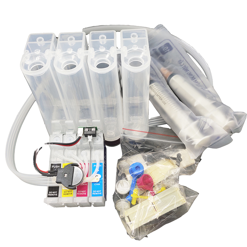 

vilaxh T502XL 502XL CISS system Cartridge ARC CHIP For T502 XL Expression Home XP-5100 XP-5105 WF-2860DWF WF-2865D Printer