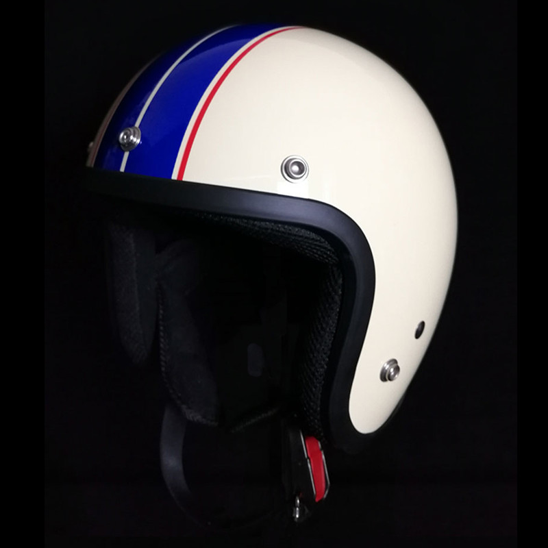 

Hot sale Vintage Motorcycle helmet Casco Capacete motoqueiro motorbike helmet 3/4 open face helmets Jet retro DOT, Matte red