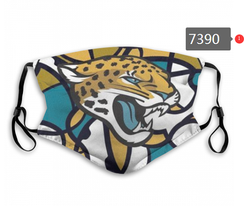 New Jaguars Rugby Football Team Luxury Designer Ice Silk Cotton Dust Mask Reusable and Washable Face Mask Protective Outdoor Riding Mask-image-573075216