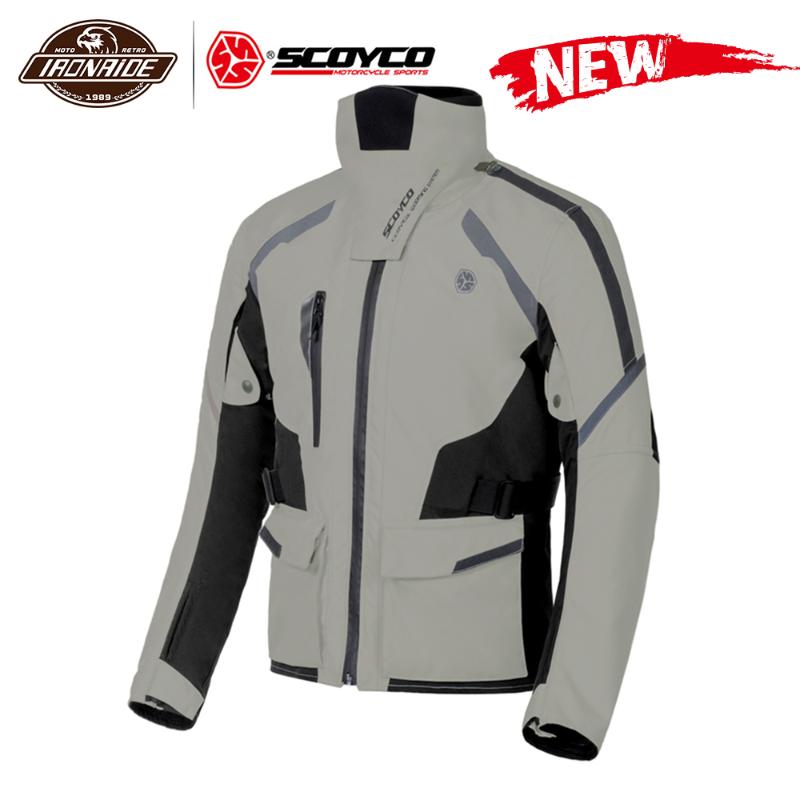 

SCOYCO Motorcycle Jacket Men Chaqueta Moto Motocross Jacket With Removeable Linner Moto Protection Racing Riding