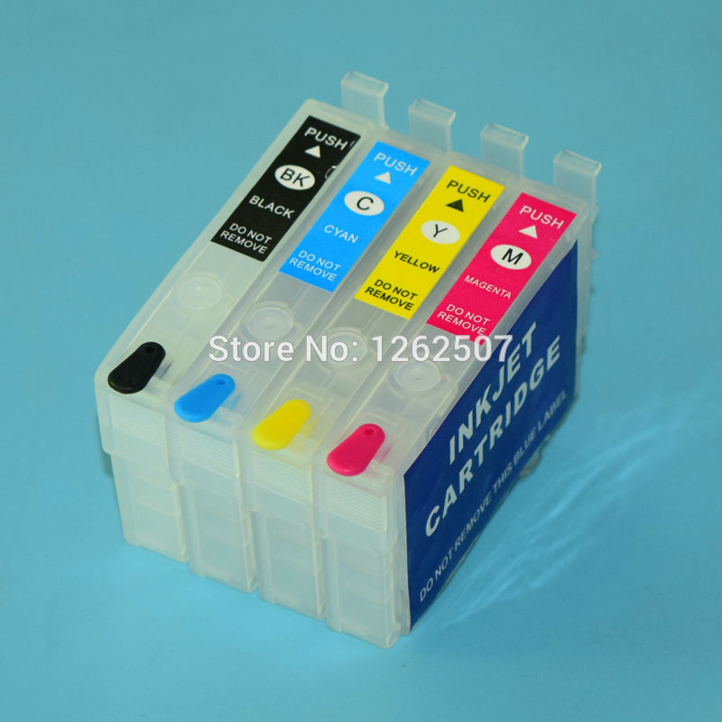 

T212 T212XL 212XL XP4100 XP4105 WF2850 WF2830 Refillable Ink Cartridge For XP-4100 XP-4105 WF-2830 WF-2850 Printer No Chip