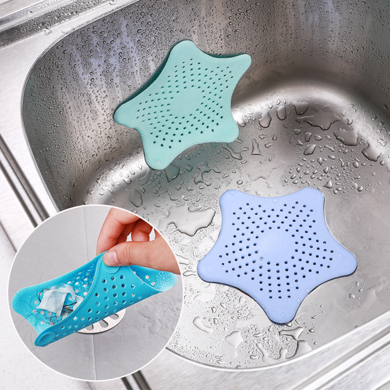 

4 Colors Sink Strainer Sewer Filter Anti-blocking Floor Drain Hair Stopper For Kitchen Bathroom Free Shipping