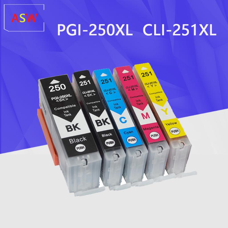 

PGI250 PGI-250 CLI-251 ink cartridge for Canon PIxma MG6620 MX922 MG5620 MG5420 MG6320 MX922 MG6420 MG7520 MG5520 iP7220
