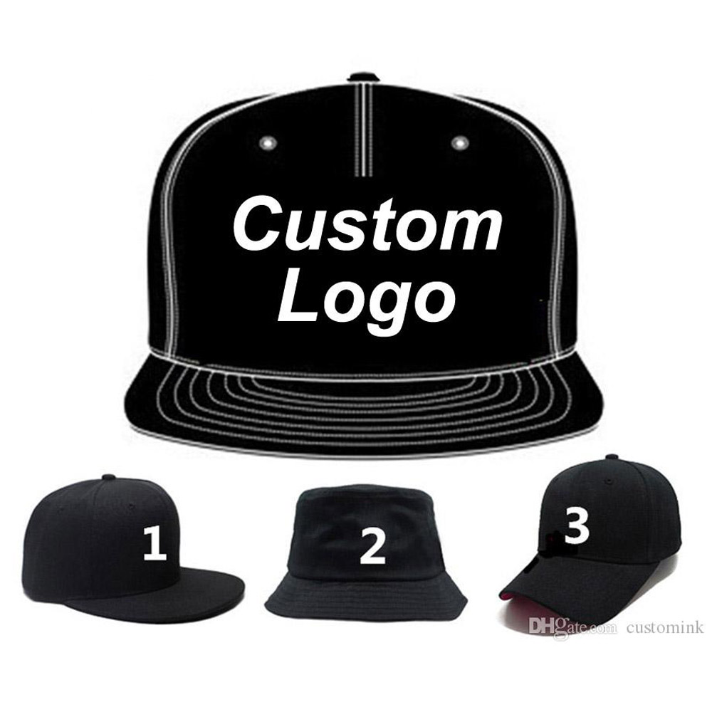 

Tennis Snapback custom trucker ball cap 3D Embroidery Printing Logo Flat brim fitted full closer personalize baseball hat, Customized