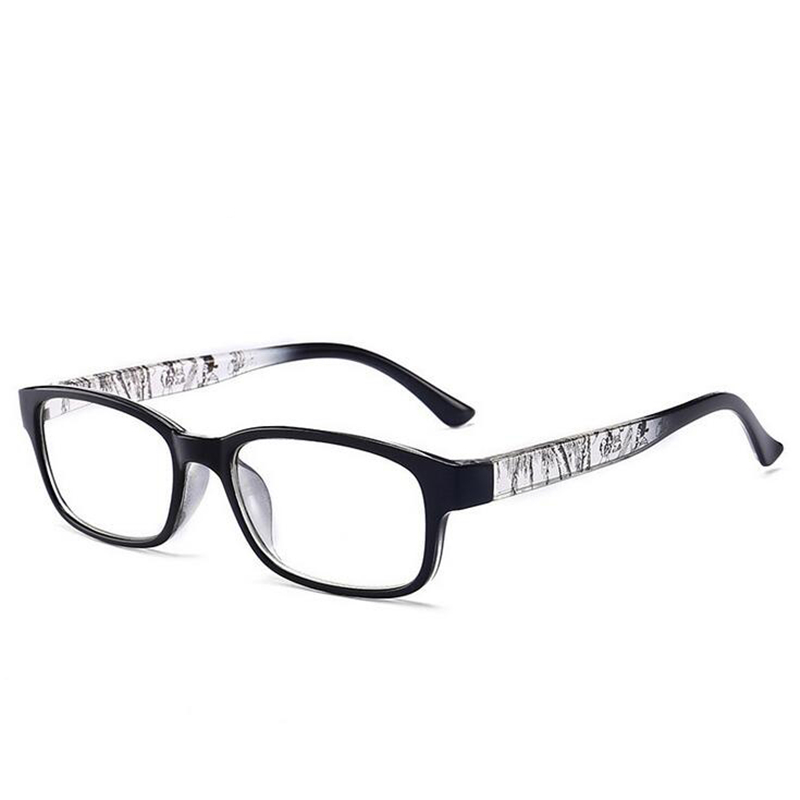 

1.0 +1.5 +2.0 TO +4.0 Ultralight PC Frame Resin Lens Square Reading Glasses Women Men Comfortable Hyperopia Glasses Magnifier