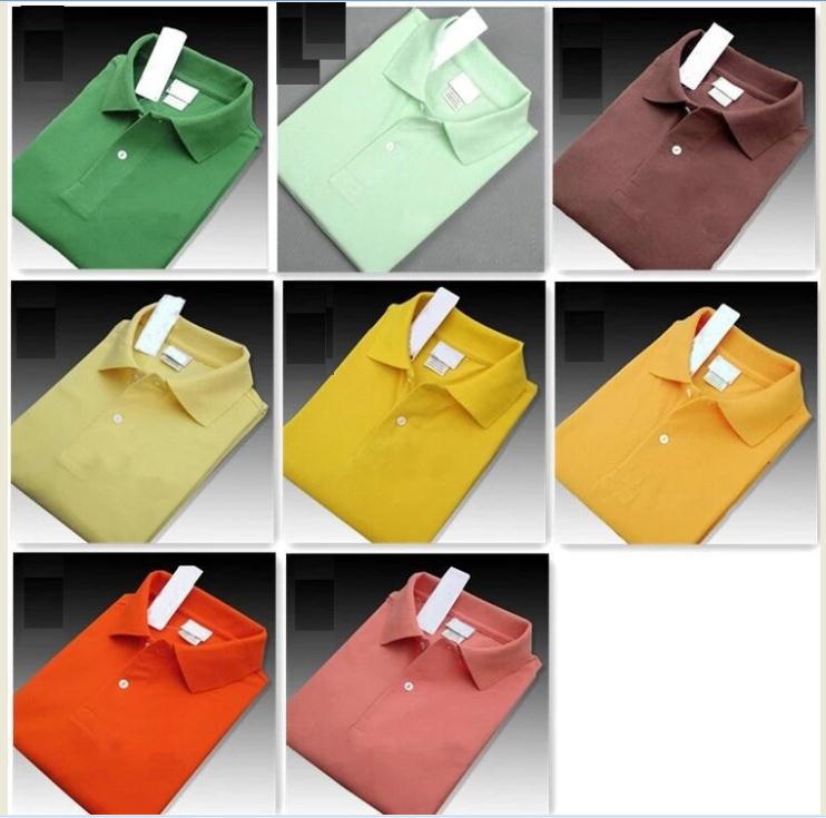 

2020 New brand Summer Men Luxury small horse Crocodile Embroidery Polo Shirts Short Sleeve Cool Cotton Slim Fit Casual Business Men Shirts, Drak gray