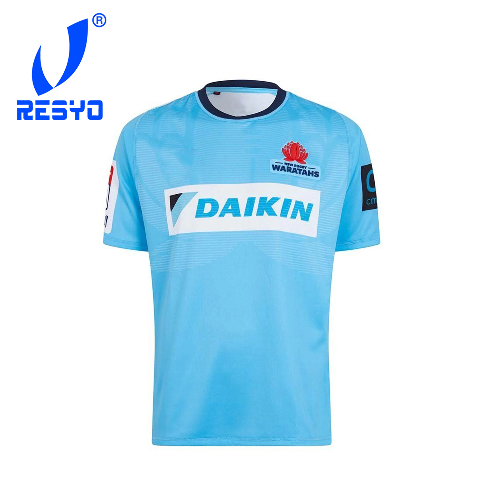 

RESYO FOR 2019 NSW Waratahs Rugby JERSEY Sport Shirt -3XL, Blue