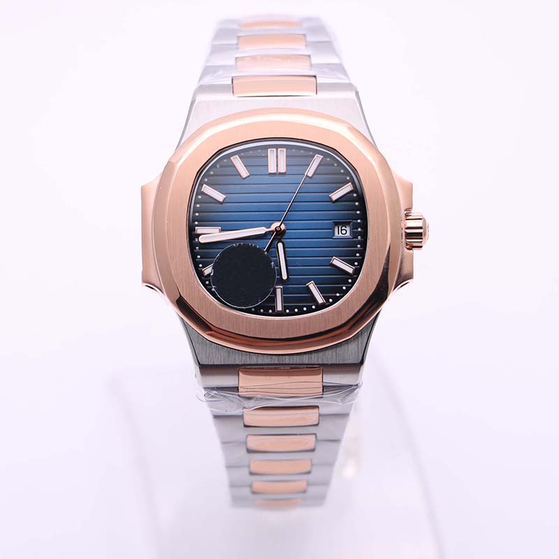 

More Style Topseling Luxury Watch PP 40mm 5711 1R Asia 2813 Automatic Transparent Silver Rose Gold Steel Bracelet Men's Luxury Watches, Not watch