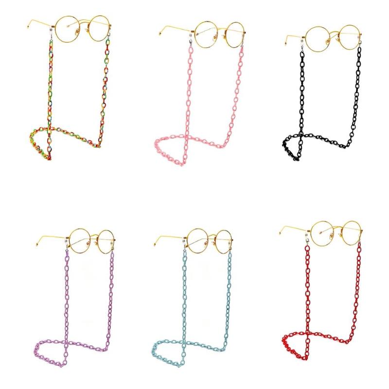 

Fashion Handmade Rope Glasses Chain Candy Color Glasses Accessories Traveling Reading Lanyard Chain