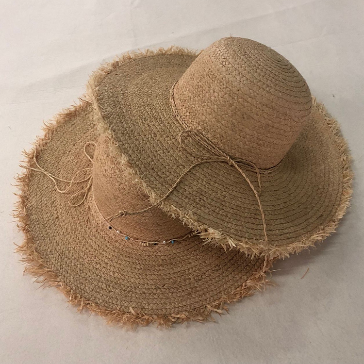 

ZJBECHAHMU 2020 New Summer Wide Brim Straw Hats Big Sun Hats For Women UV Protection Panama floppy Beach Ladies bow Caps, -3