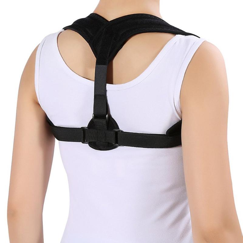 

Adjustable Clavicle Posture Corrector Men Woemen Upper Back Brace Shoulder Lumbar Support Belt Corset Posture Correction, 1 m