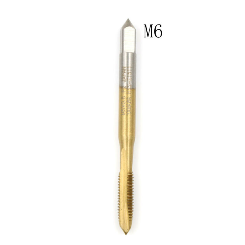 

Titanium Screw Tip Straight Tap M3~M8 Coarse Thread Hole Opener