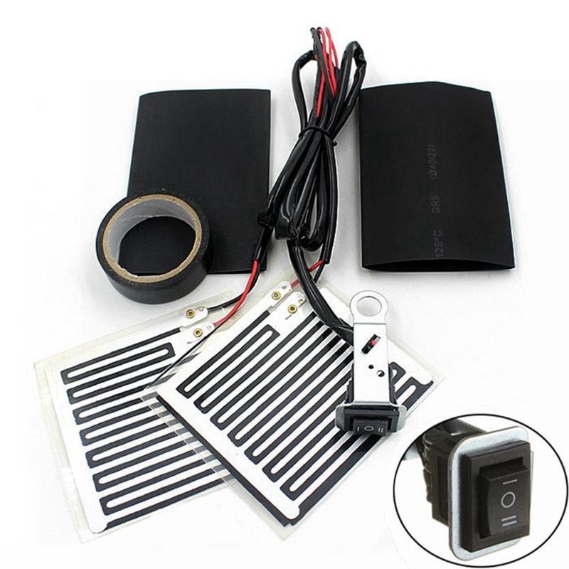 

Motorcycle handle heater 12V motorcycle electric car heating handle cover Heated Hand Grips E-bike Handlebar Heater Warmer Kit