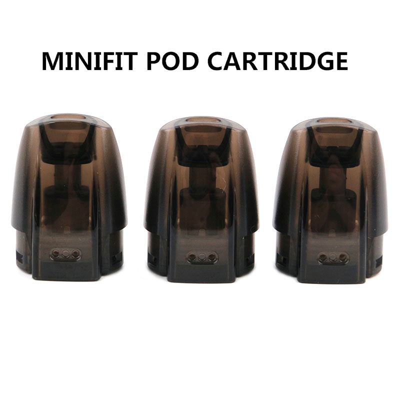 

Authentic Justfog MINIFIT Pod Cartridge 1.5ml Mini Fit Pods With 1.6Ohm Coil For MINIFIT Compack Kit E Cigarette 3pcs/pack DHL