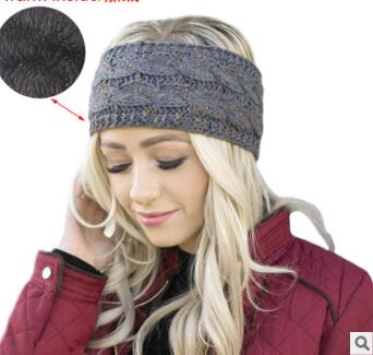 

36pcs/lot DIY Simple Multi Add Wool Warm Knitting Head Bands Earmuffs HeadBands Hair Styling Tools Accessory HA1458
