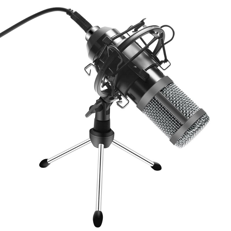 

USB Gaming Microphone Kit 192KHZ/24BIT for Karaoke Computer USB Recording Microfono BM800 Upgrade For Live Broadcast Youtube