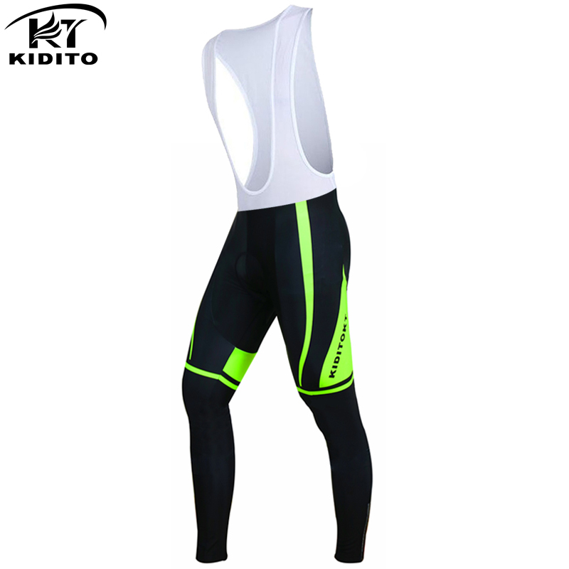 

KIDITOKT Flour Green Shockproof Cycling Bib Pants With 3D Gel Padded Mountain Bike Cycling Bib Trousers Bicycle Tights, Blue pants