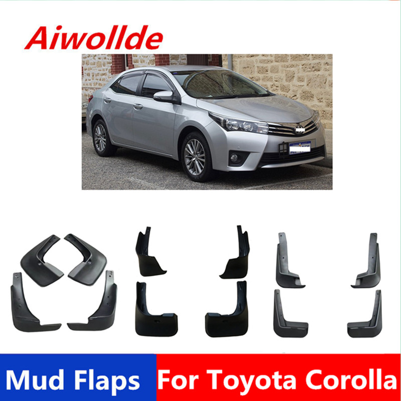 

Car MudFlaps For Toyota Corolla Altis 2002-2018 Mudflaps Splash Guards Mud Flap Mudguards Fender