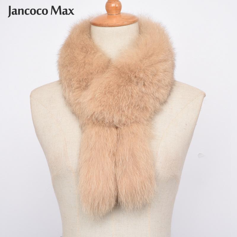 

2020 New Arrivals Women's Real Fur Scarf Winter Warm Fashion Style High Quality Natural Fur Muffler S7391