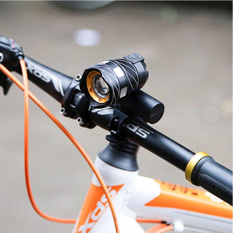 

Adjustable T6 Bicycle Headlights USB Rechargeable Waterproof Torch MTB Bike Lamp Headlamp Cycling Equipment Bicycle Lights