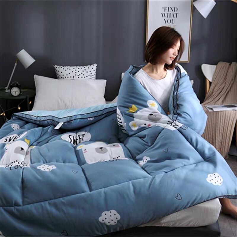 

GraspDream 2020 New Winter Thick warm quilts bedding comforter children bedroom single/double soft comfortable duvet quilting, As the picture shows