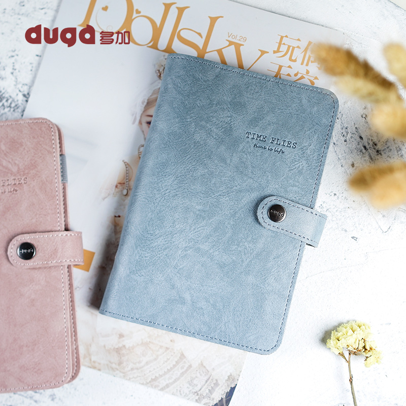 

2020 Spiral Notebook travel Diary Notepad Vintage PU Leather Note Book Replaceable Stationery Gift Traveler Journal