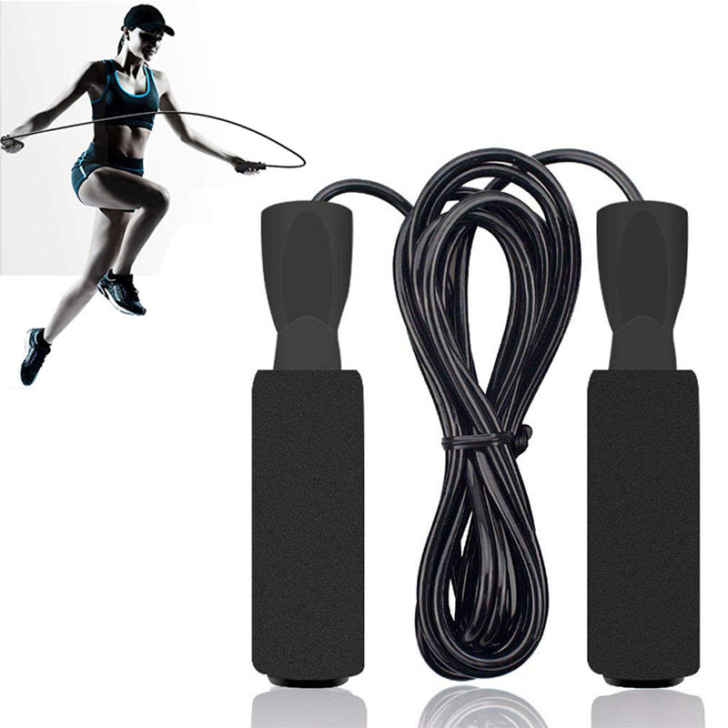 

Jump Rope Crossfit Bearing Speed Weighted Handle Skipping Ropes Exercise Jumping Rope Training Boxing Fitness Gym Equipment