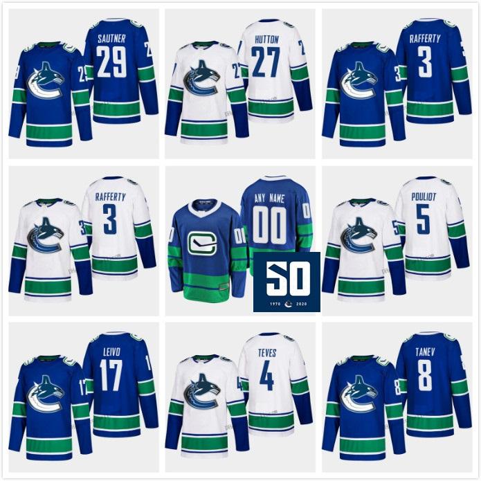 

43 Quinn Hughes Vancouver Canucks 50th Seasons 6 Brock Boeser 40 Elias Pettersson 53 Bo Horvat 23 Alexander Edler 26 Antoine Roussel Jersey, Black;red