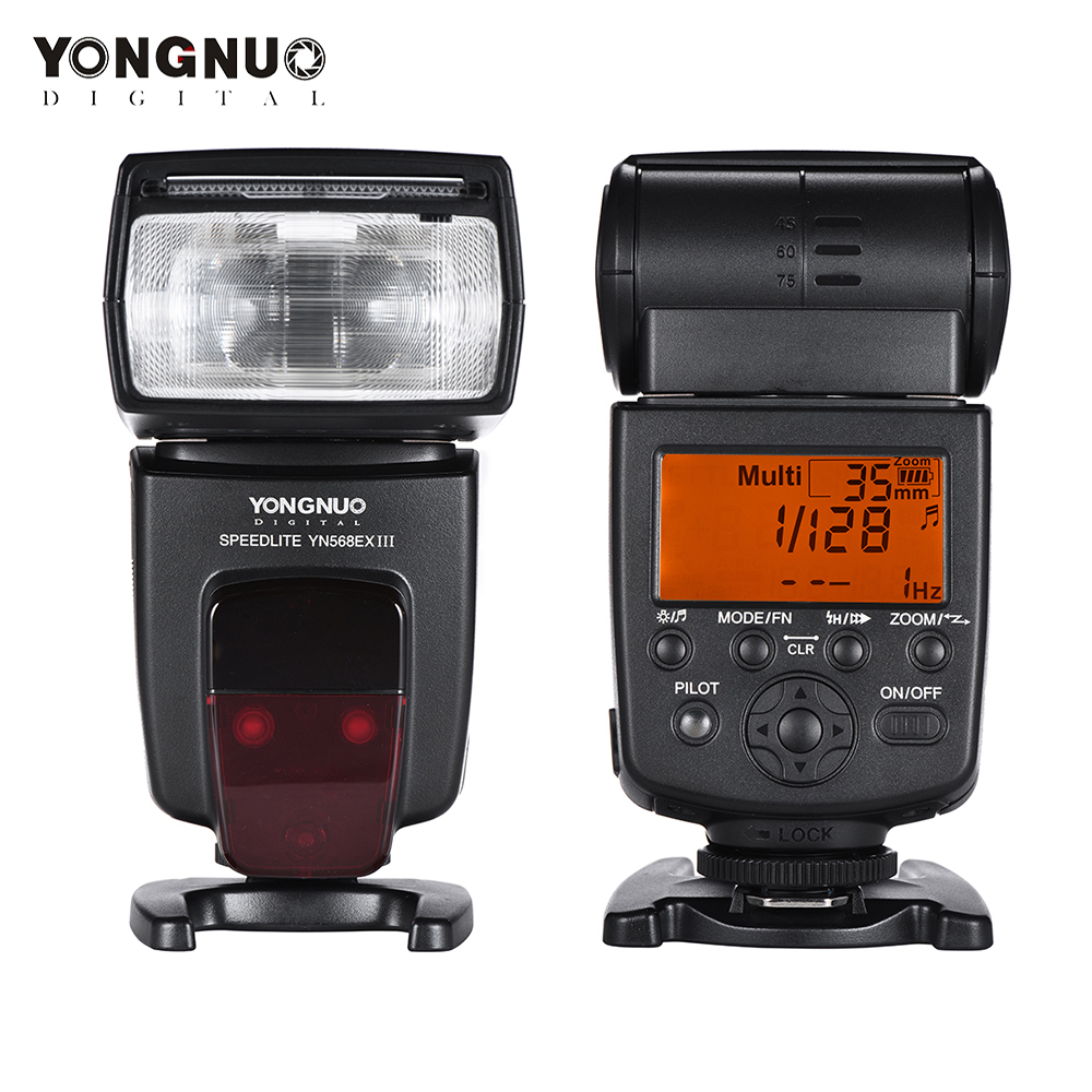 

YONGNUO YN568EX III YN-568EX IIIL Wireless HSS Flash Speedlite for DSLR Camera Compatible YN600EX-RT II YN568EXII