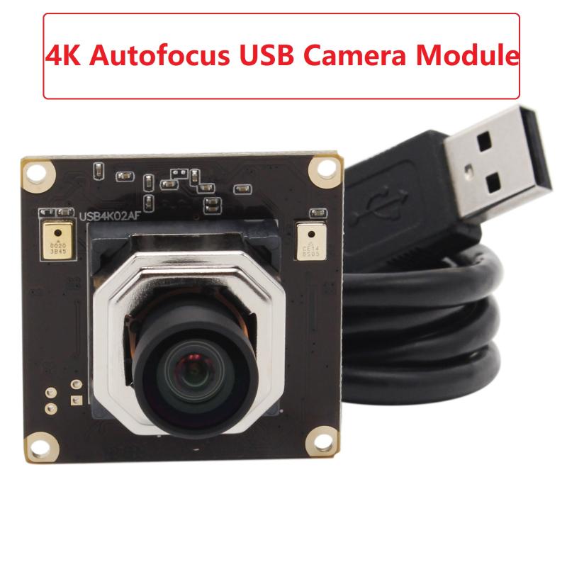 

Autofocus USB Camera Module 4K 3840x2160 Sony IMX415 Sensor Mjpeg 30fps High Frame rate Webcam Camera Module for Live streaming