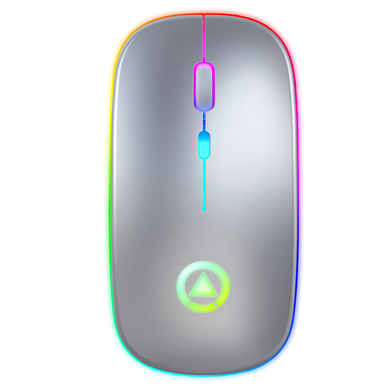

2.4G Silent Wireless Mouse 1600DPI RGB LED Backlit Gaming Mouse For Pro Lenovo Ultra slim Ergonomic Computer Game