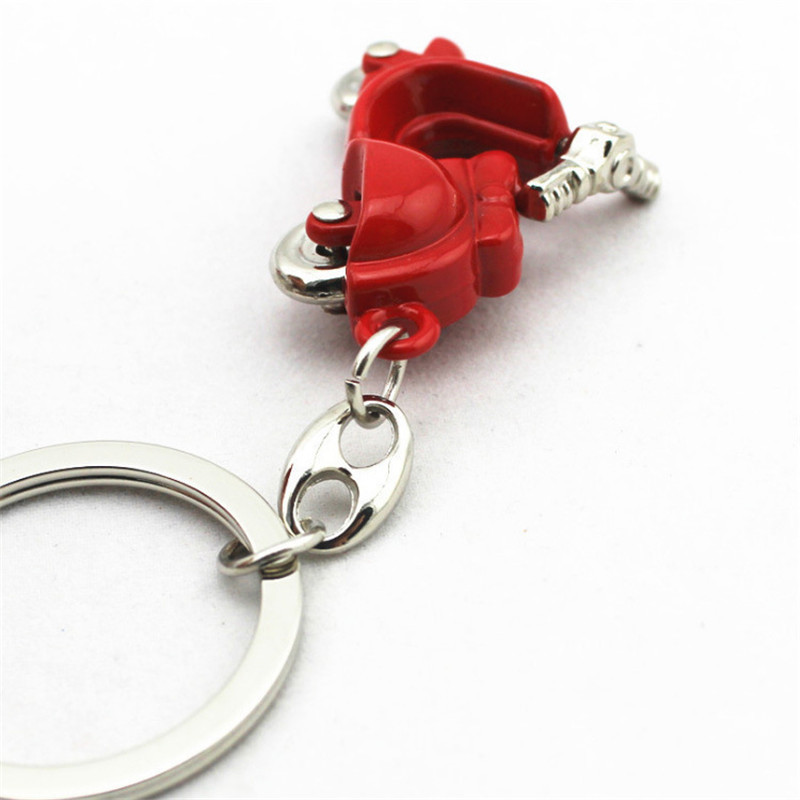 Fashion Keychain Stylish 3D Motorcycle Scooter Car Key Chains Keyfob