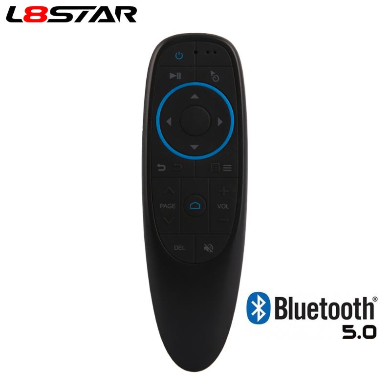 

L8star Bluetooth 5.0 Air Mouse Wireless Gyro G10S BT5.0 No USB receiver smart remote control for smart tv android tv box