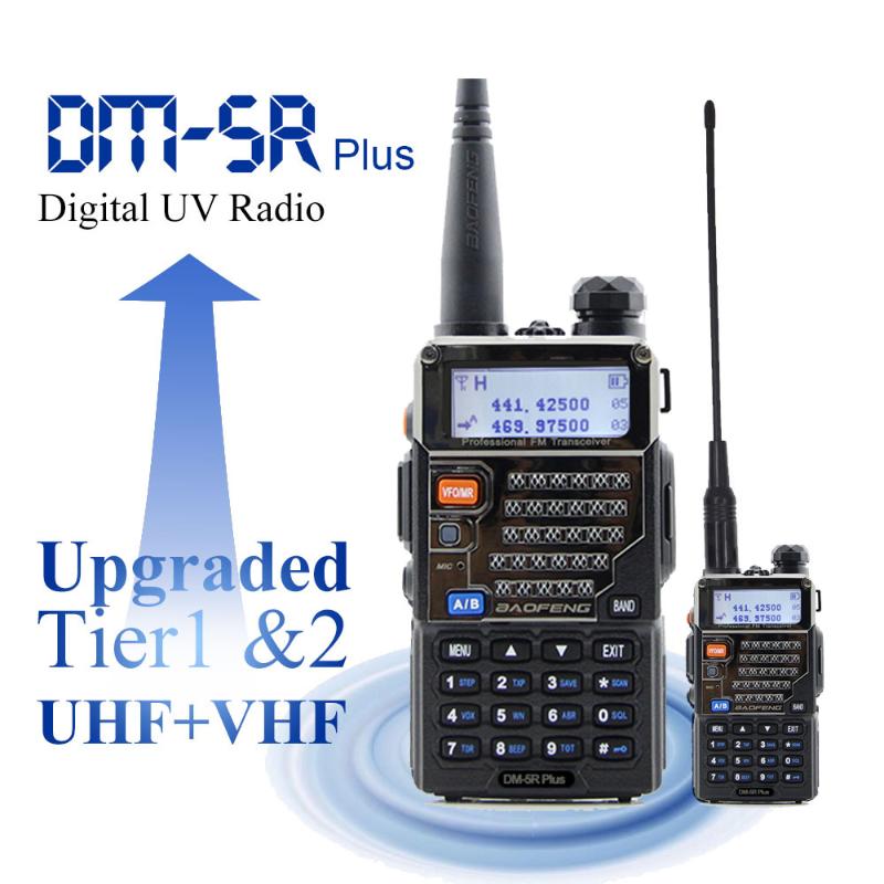 

Baofeng Digital Radio DM-5R plus Dual band 136-174&400-480MHz Portable DMR Radio Station Baofeng Walkie Talkie 2000mAh