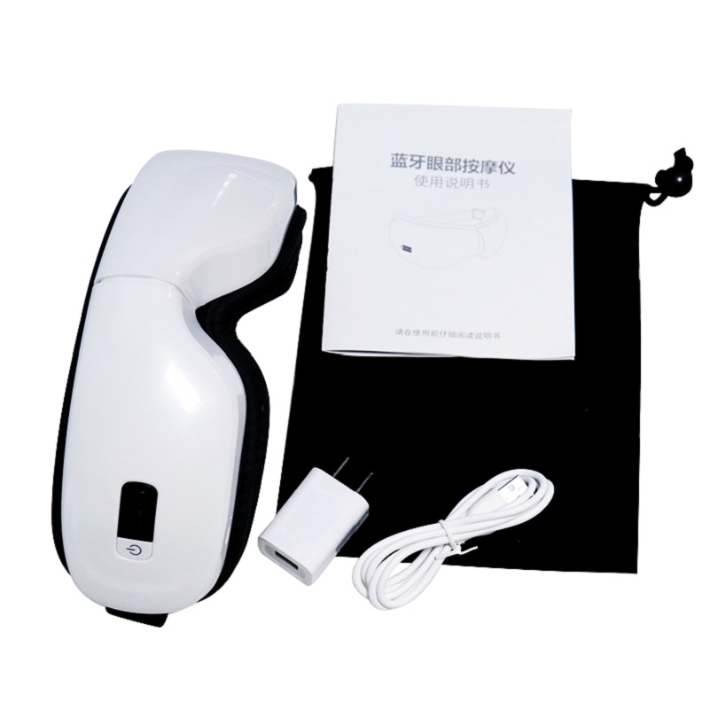 Electric Vibration Eye Massager Machine Bluetooth Music Heating Air Pressure Massage Glasses Prevent Myopia Eyes Care Device-image-590238432