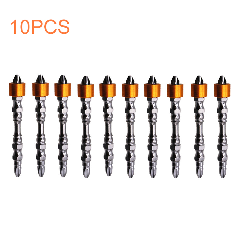 

10pcs/set Strong Magnetic Screwdriver Bit Set 65mm Electronic Screwdriver Bits For Plasterboard Drywall Screw Driver