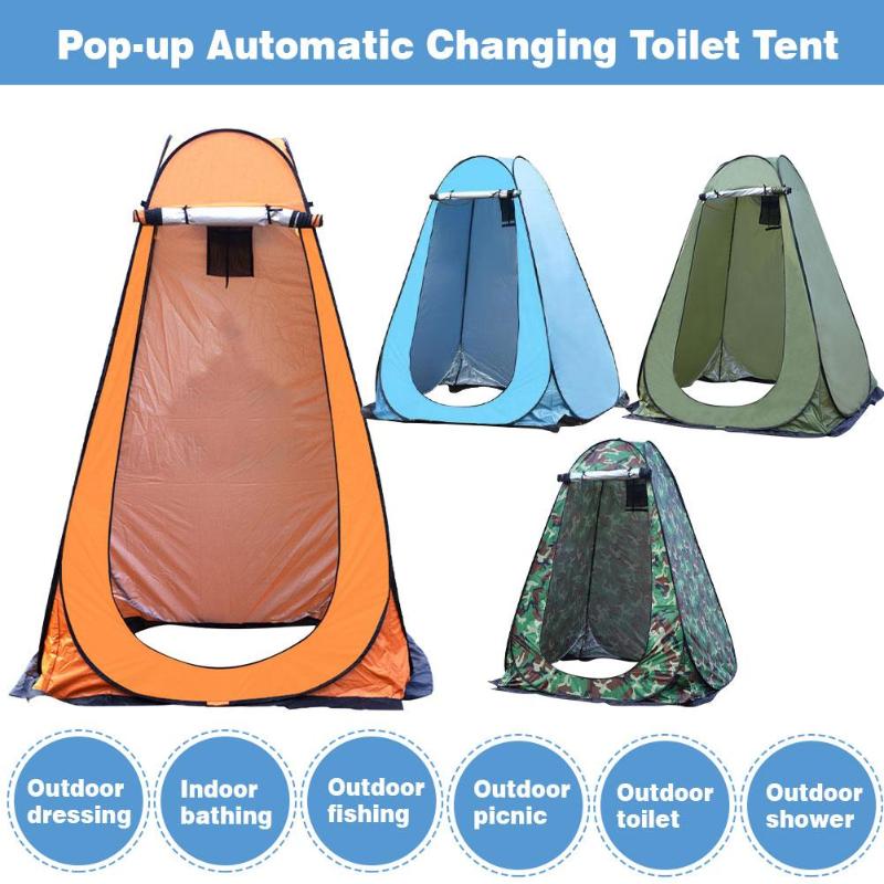 

Changing Room Privacy Tent Easy Set Up Portable Outdoor Shower Tent Camp Toilet Rain Shelter For Camping And Beach