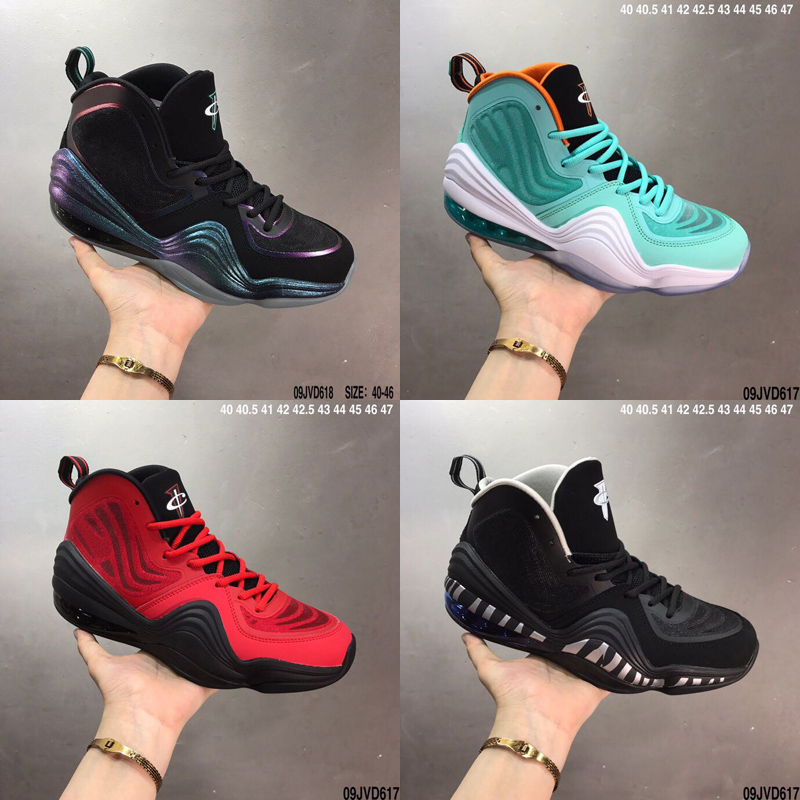 

Hot sale 4 Galaxy Olympic Penny Hardaway 5s Habanero Red Sequoia Mens Basketball Shoes foams one men sports Shoes, As photo 1