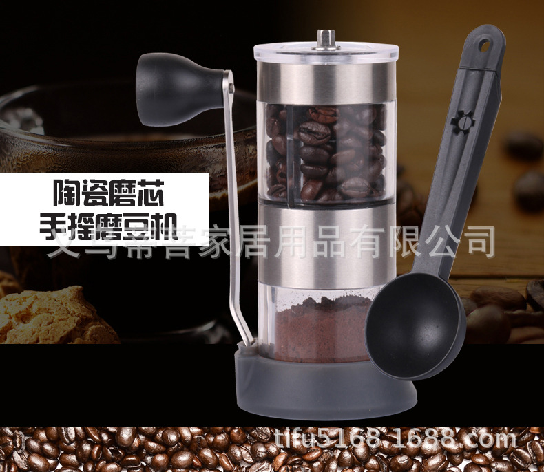 

Plastic Coffee Grinding Manually Operated Coffee Grinder Grinder Mill