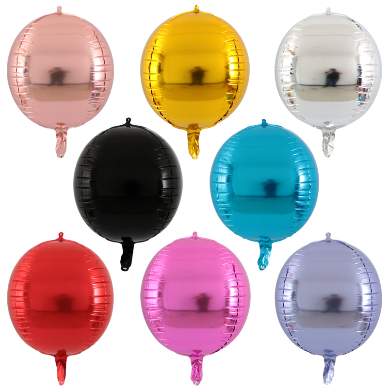 

1pc 22inch 4D Metallic Rose Gold Pink Foil Balloon Birthday Party Decorations Helium Balloon Wedding Party Supplies
