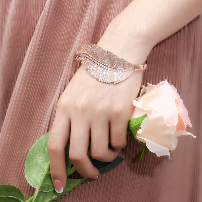 

Newest model Jewery beautiful women bracelet set with cubic zirconia link chains multicolors