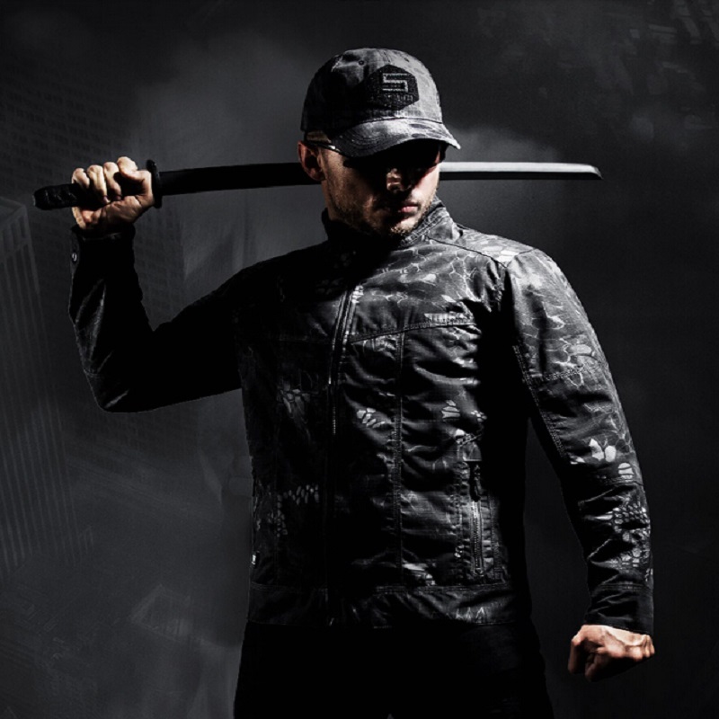 

51783 US Man ARMY Tactical Jacket Outdoor Polartec Thermal Breathable Sport Polar Tad Coat Outerwear Army Clothes, Black