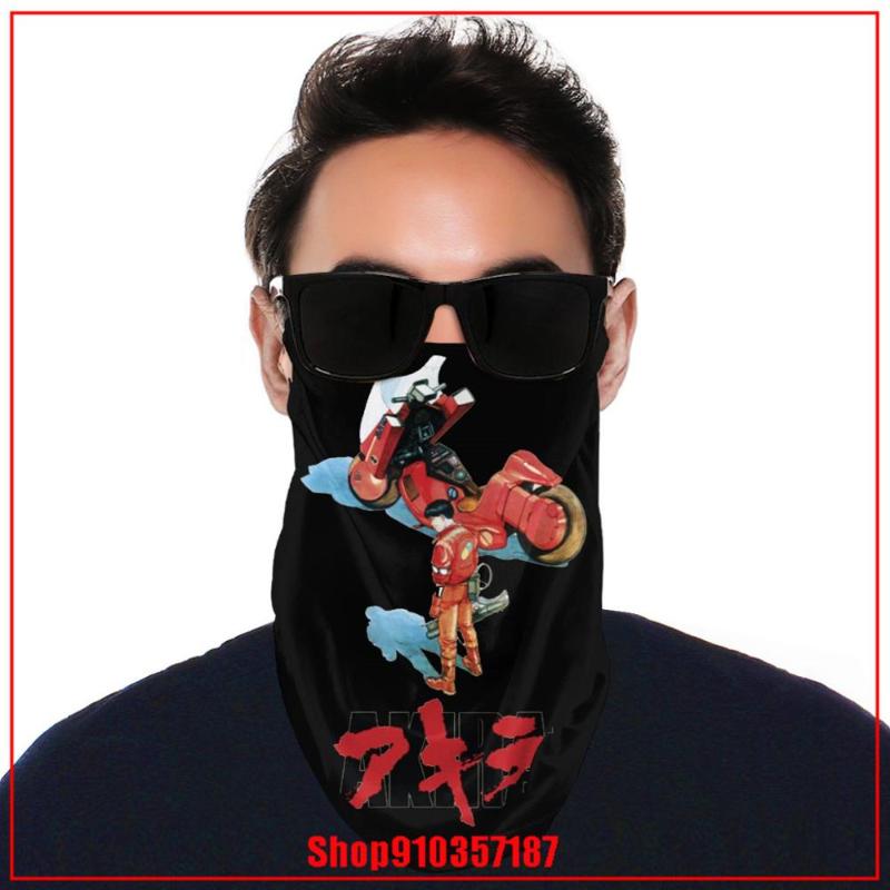 

3D Seamless Headband Cycling Neck Buffs Tube Scarf Sports Windproof Magic Bandana Neo Tokyo Akira adult washable mask Hunting