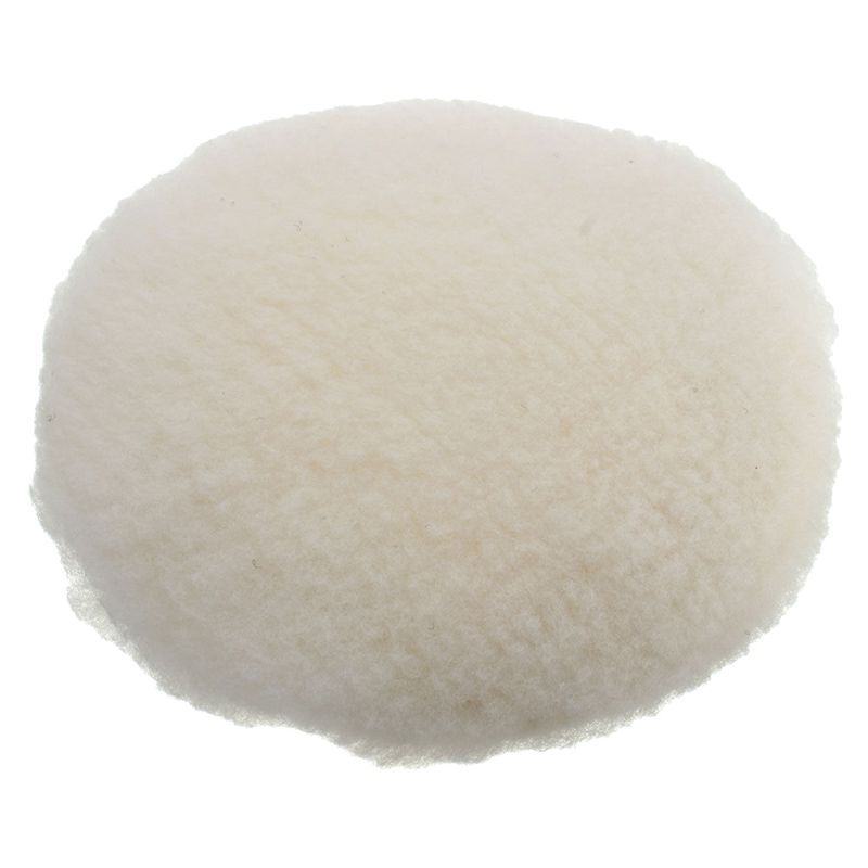 

7inch 180mm Soft Wool Car Detailing Polishing Buffer Polisher Bonnet Pad with Loop