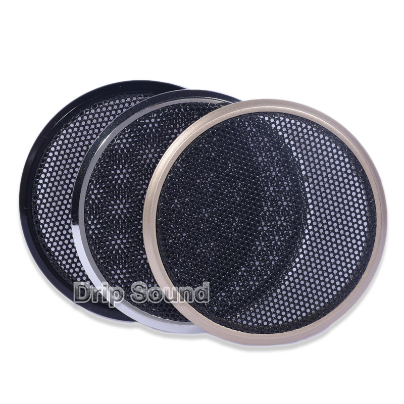 

2pcs For 2"/2.5" inch Speaker Conversion Net Cover Car Audio Decorative Circle Metal Mesh Grille