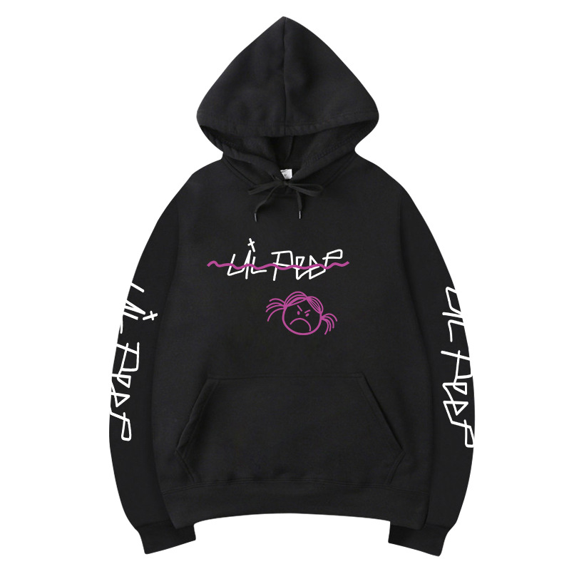 

Lil Peep Hoodies Love men Sweatshirts Hooded Pullover Hoody Men /Women sudaderas cry baby Hip hop Streetwear Fashion Hoodie Male, Orange-b