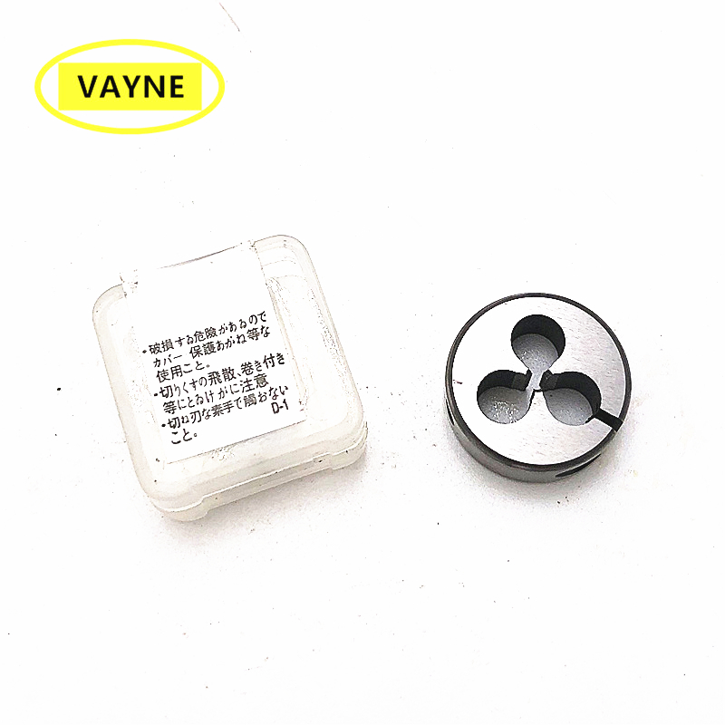 

VAYNE British system adjustable Fine Thread screw HSS Machine right Round Dies BSW1/8-40 5/32-32 3/16-24 1/4-20 5/16-18 3/8-16