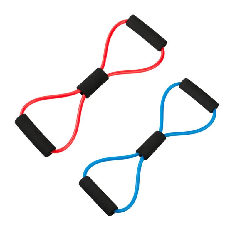 

8 Type Resistance Training Bands Rope Tube Workout Stretch ExerciseRally Pilates Resistance Band Fitness Equipment For Yoga